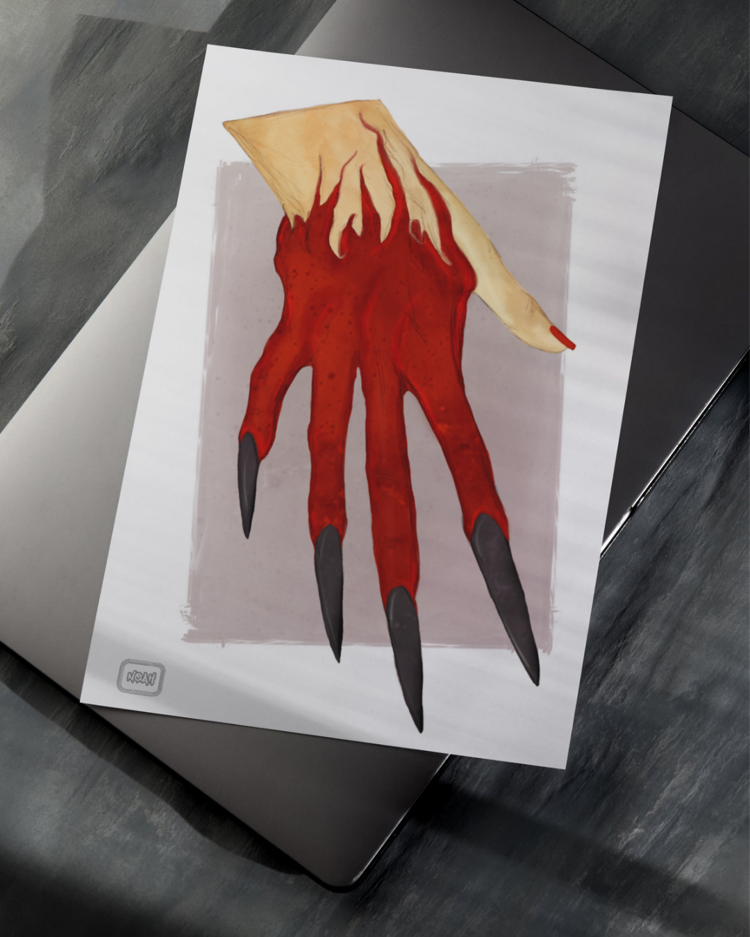 Lich Hand Art Print