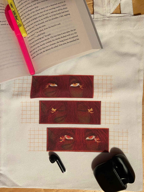 11x13 Canvas Tote Bags by Highly Caffeinated Art