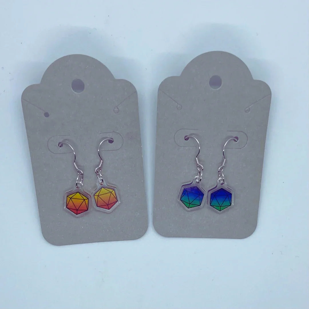 Assorted Dangle Earrings by Highly Caffeinated Art