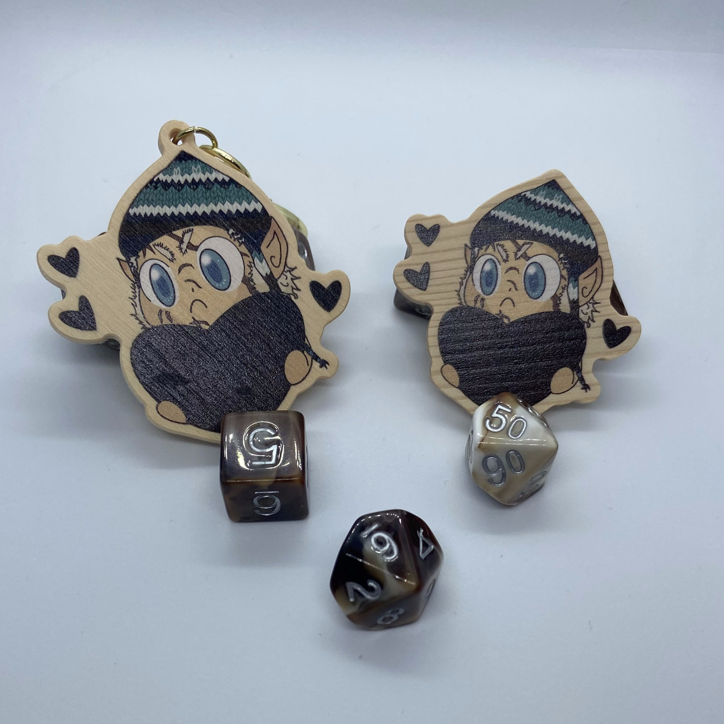 Critical Role Inspired Keychains & Pins.