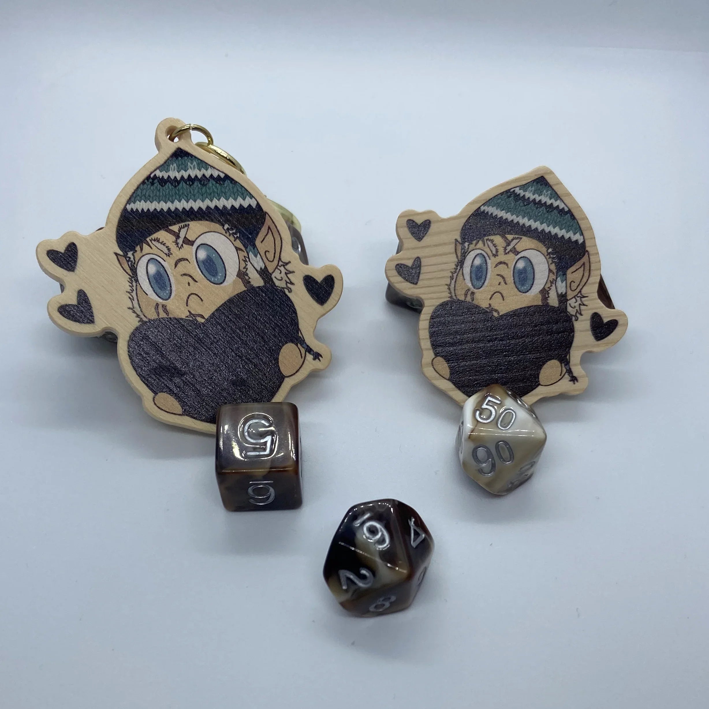 Critical Role Inspired Keychains & Pins.