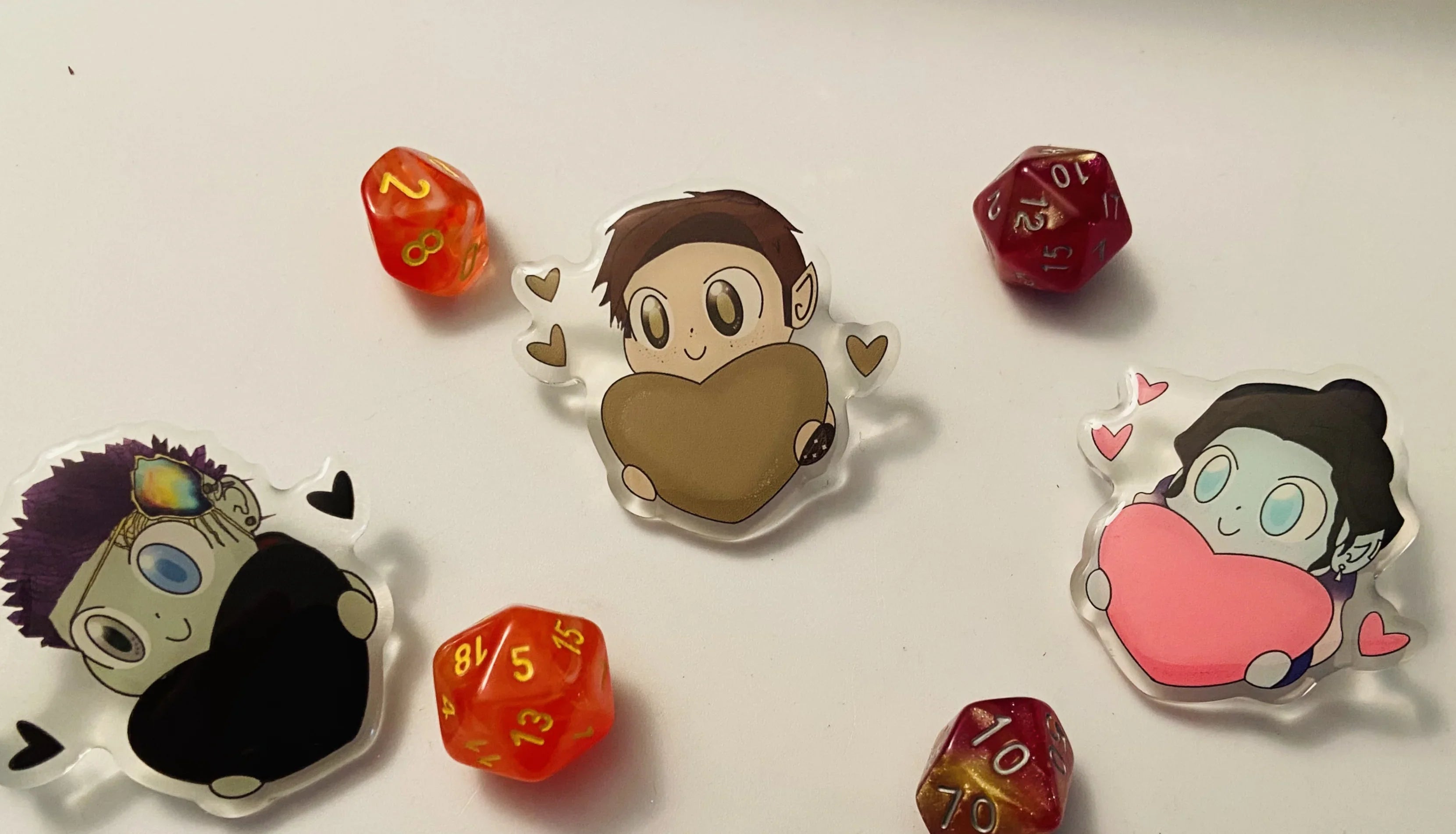 Critical Role Inspired Keychains & Pins