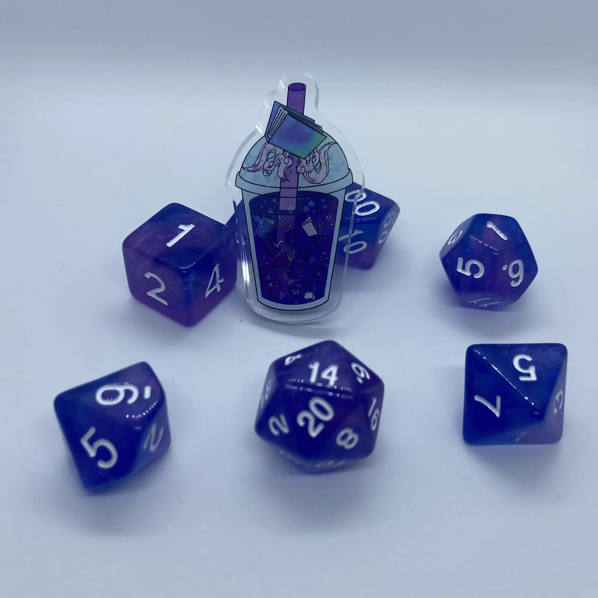 D&D Boba Recycled Acrylic Pins.