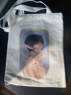 11x13 Canvas Tote Bags by Highly Caffeinated Art