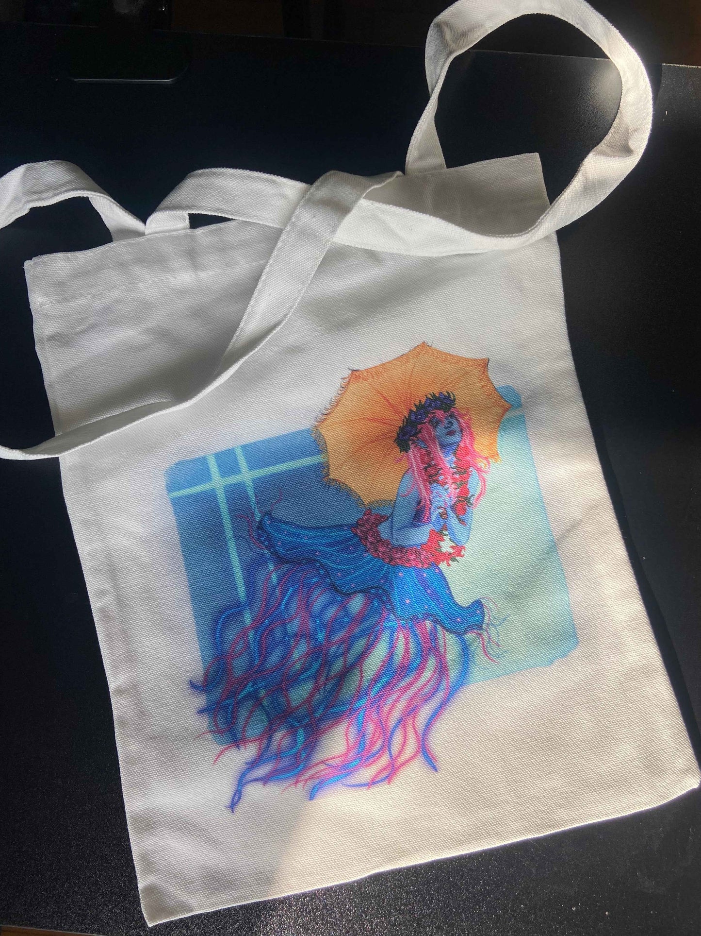 11x13 Canvas Tote Bags by Highly Caffeinated Art