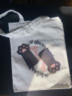 11x13 Canvas Tote Bags by Highly Caffeinated Art