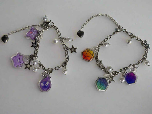 Recycled Acrylic Charm Bracelet