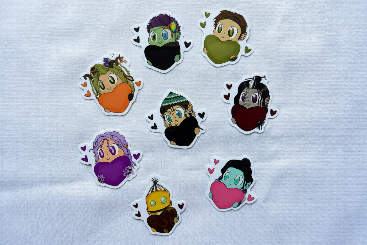 Bells Hells Vinyl Stickers