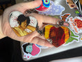 Simon & Andreas Acrylic Magnet Keychain Set