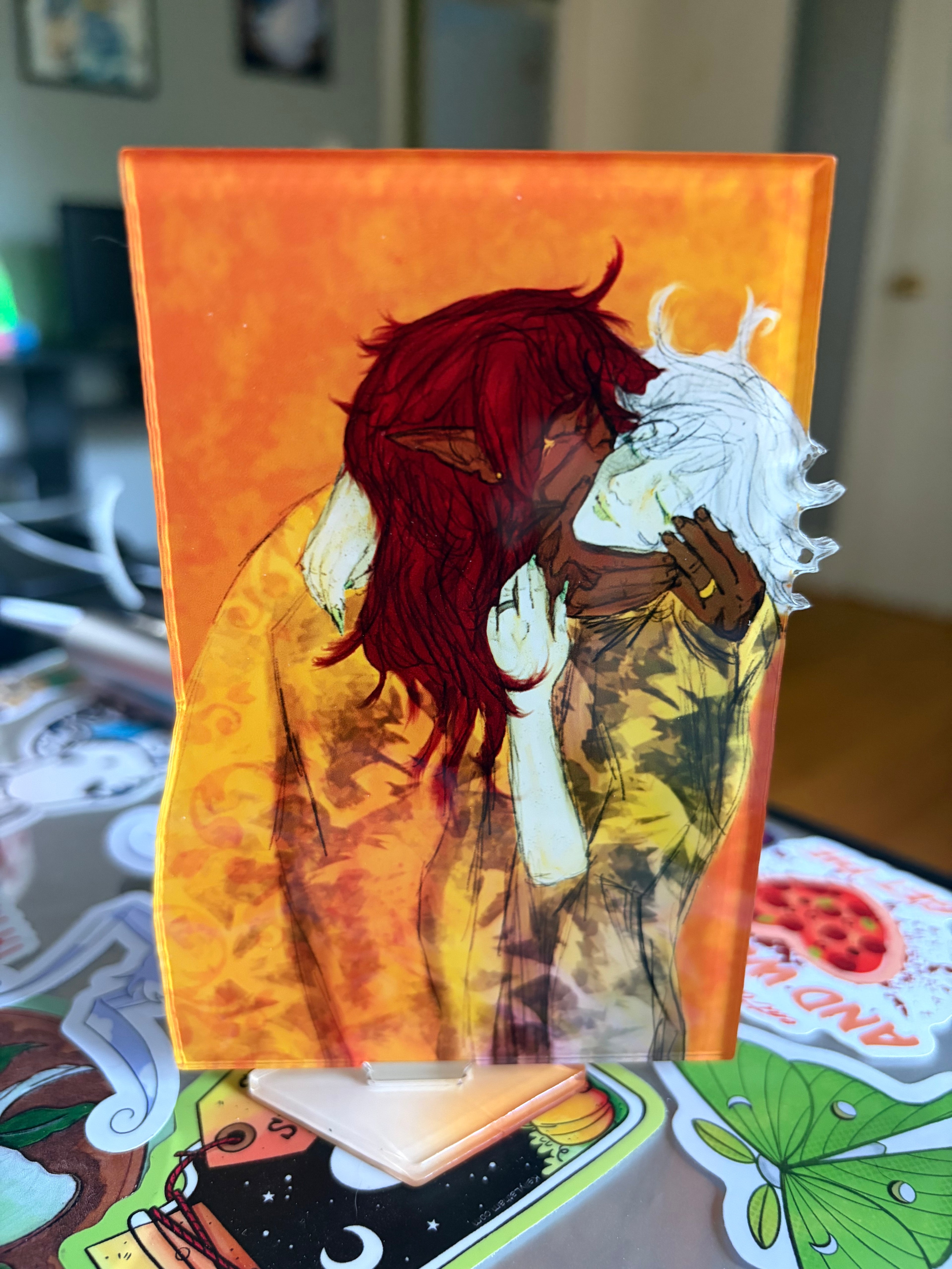 4" Cael & Pithus Klimt - Full Bleed Acrylic Standee