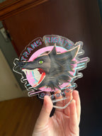 4" Trans Rights or I Bites - Acrylic Standee