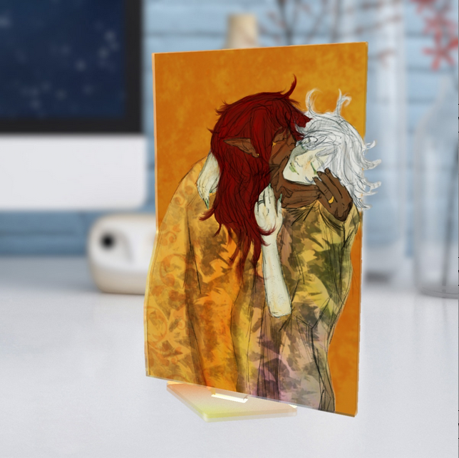 4" Cael & Pithus Klimt - Full Bleed Acrylic Standee