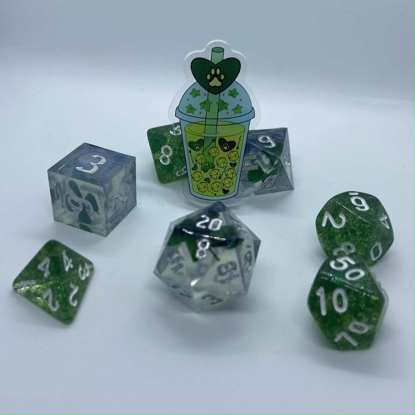 D&D Boba Recycled Acrylic Pins.