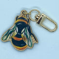 Wooden Bee Keychain - Unique Handcrafted Accessory